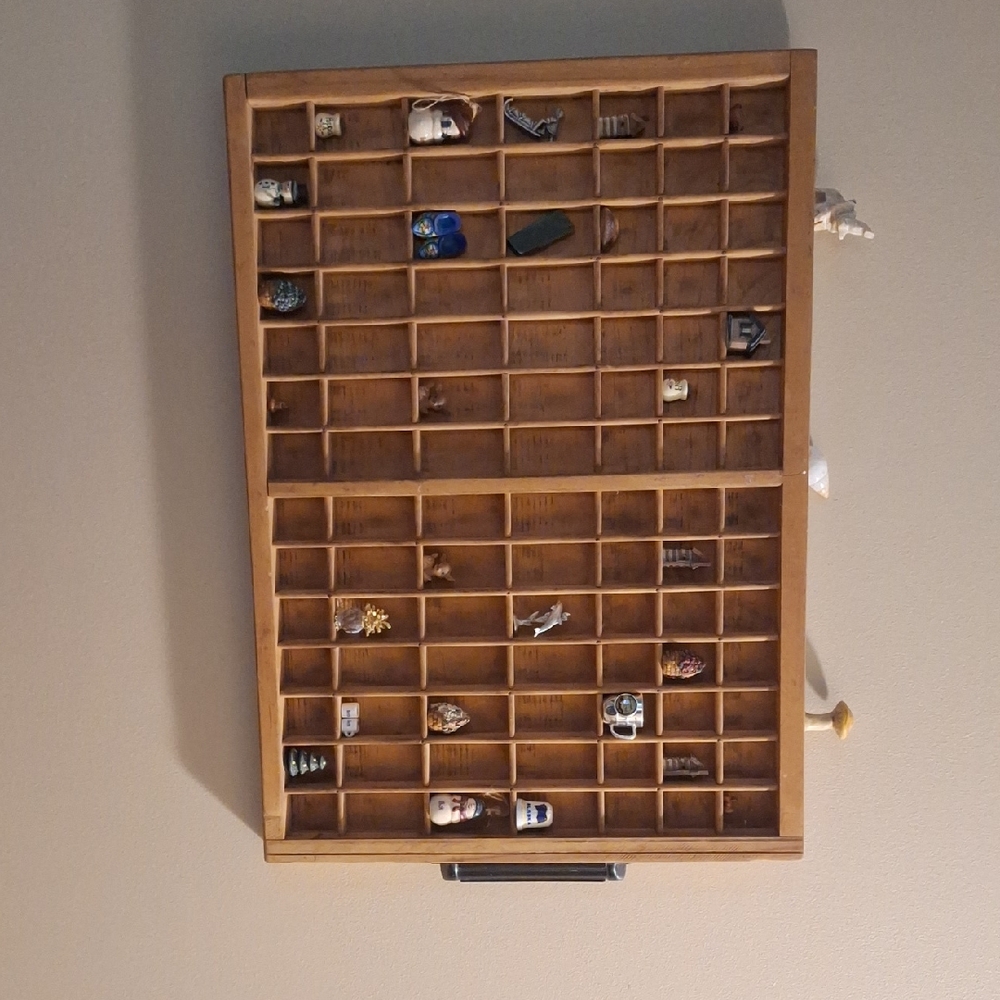 Wooden Display Shelf for Collectibles